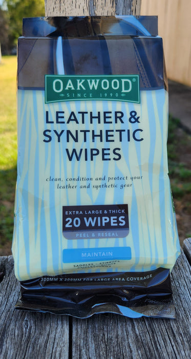 Leather & Synthetic Wipes  20PK