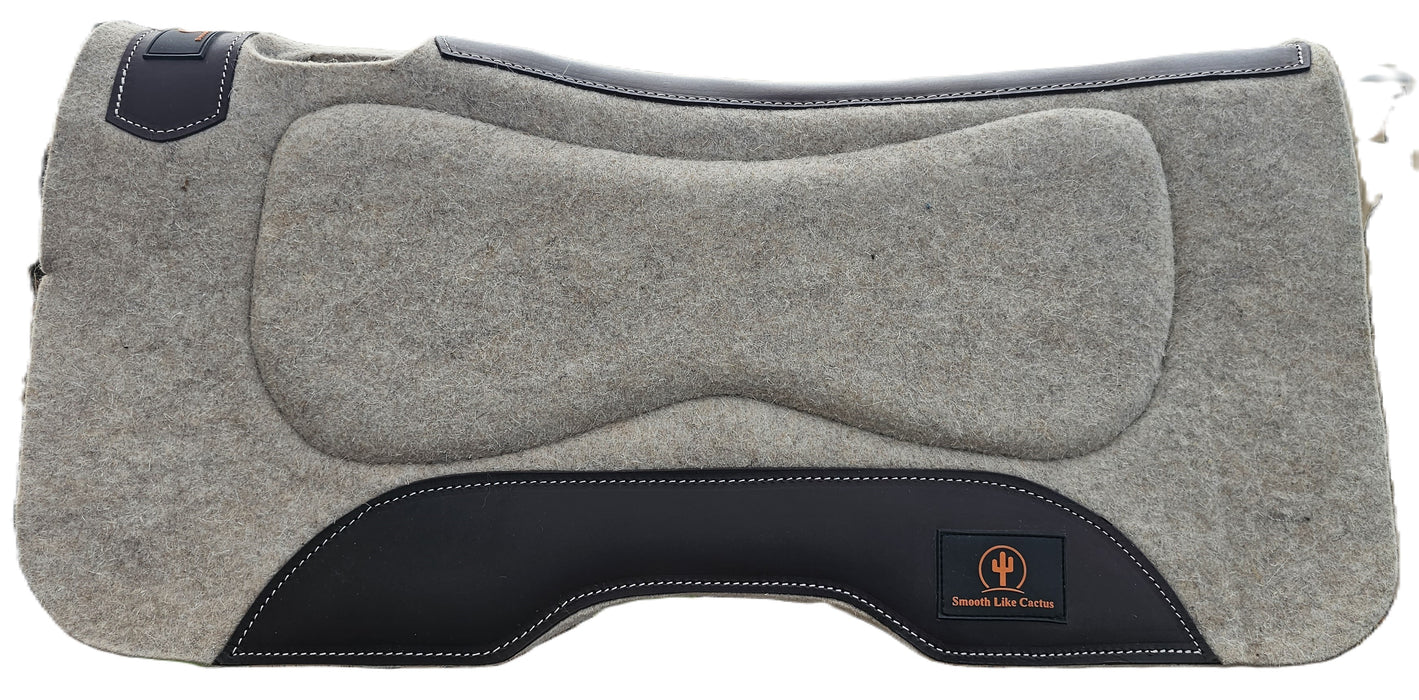 Smooth Like Cactus Merino Wool Barrel Pad With Memory Foam Insert