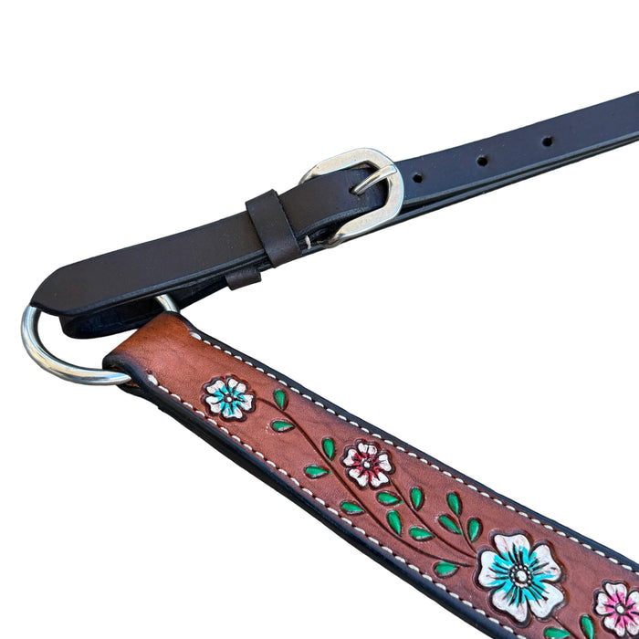 "FLORAL VINE" Shaped Breastplate - Smooth Like Cactus