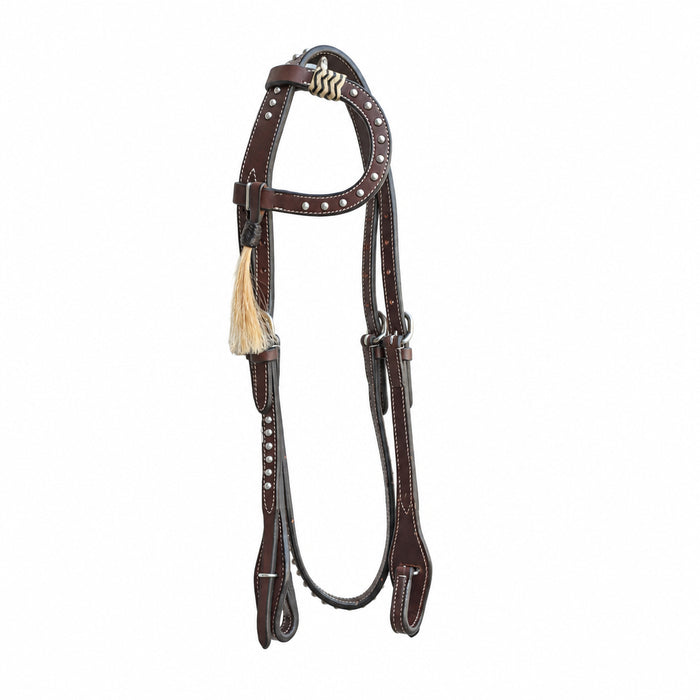 "BOISE" One Ear Bridle - Smooth Like Cactus