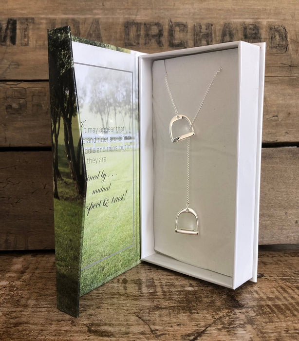 Stirrup Necklace - Carol Young Silver