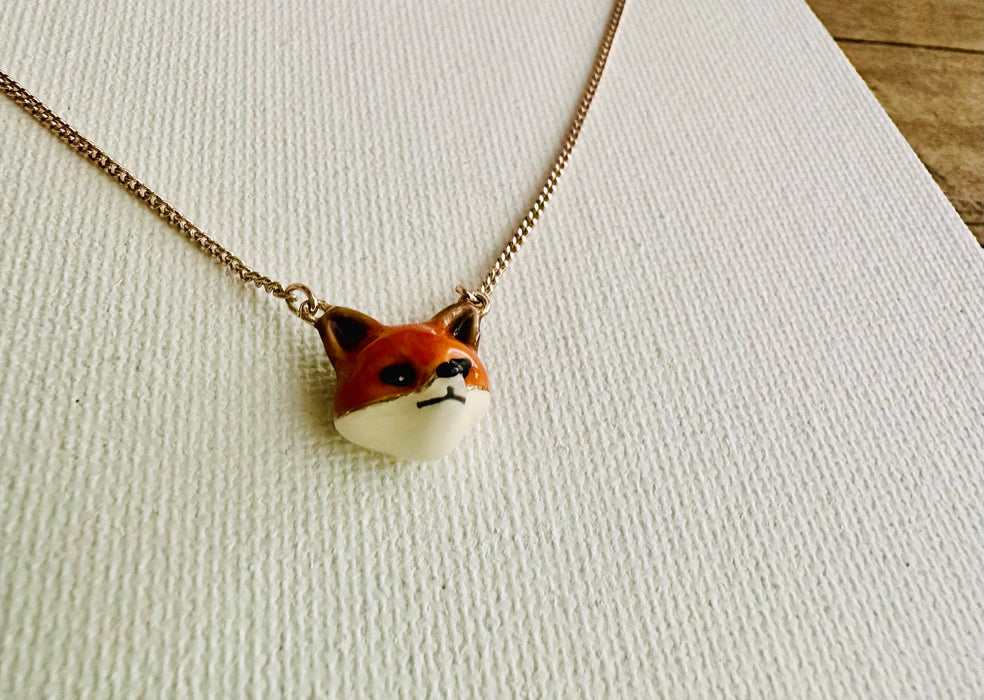 Fox Necklace  - Carol Young Silver