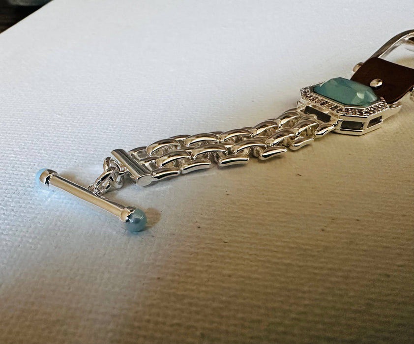 Bold Western Oxbow Bracelet - Carol Young Silver
