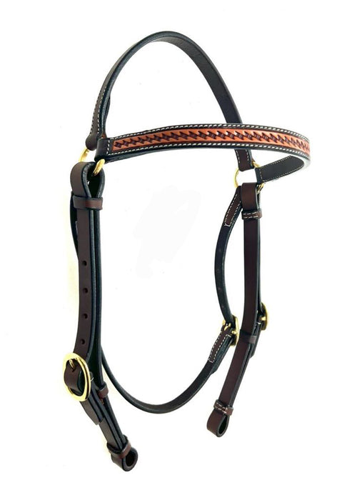 Brigalow Basket Stamped Bridle