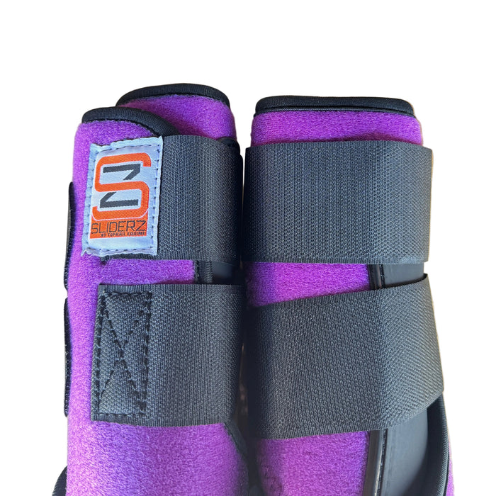 Sliderz Front Performance Protection Boots Purple - Med