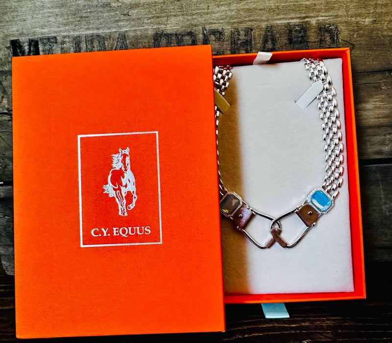 Bold Western Oxbow Necklace - Carol Young Silver
