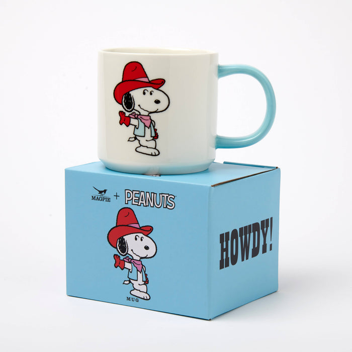 Cowboy Snoopy 'Howdy' Mug - Magpie