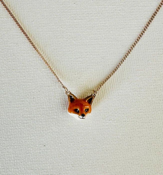 Fox Necklace  - Carol Young Silver