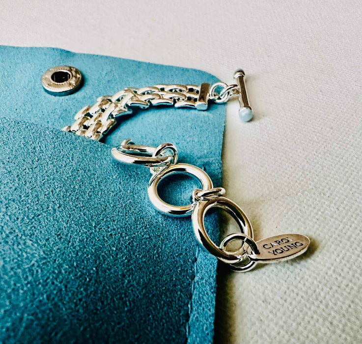 Bold Western Oxbow Bracelet - Carol Young Silver