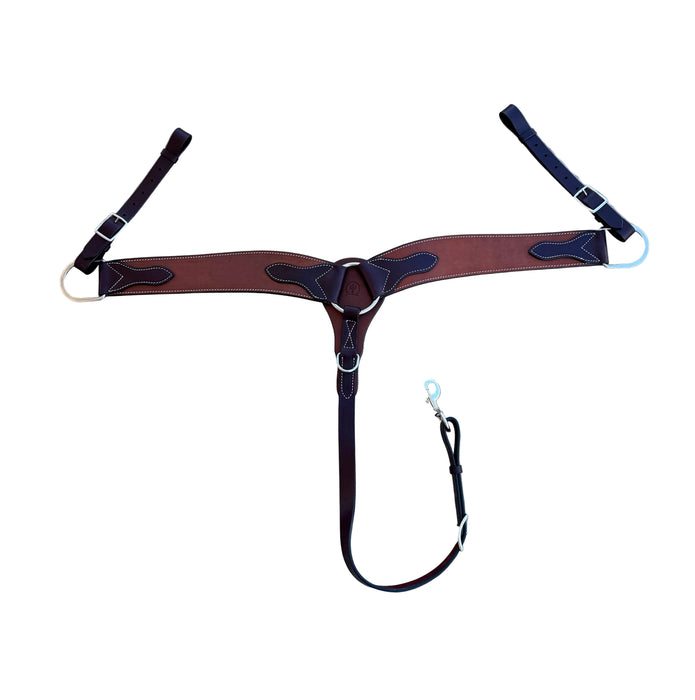 "HORIZON" Two-Tone USA Roper Breastcollar