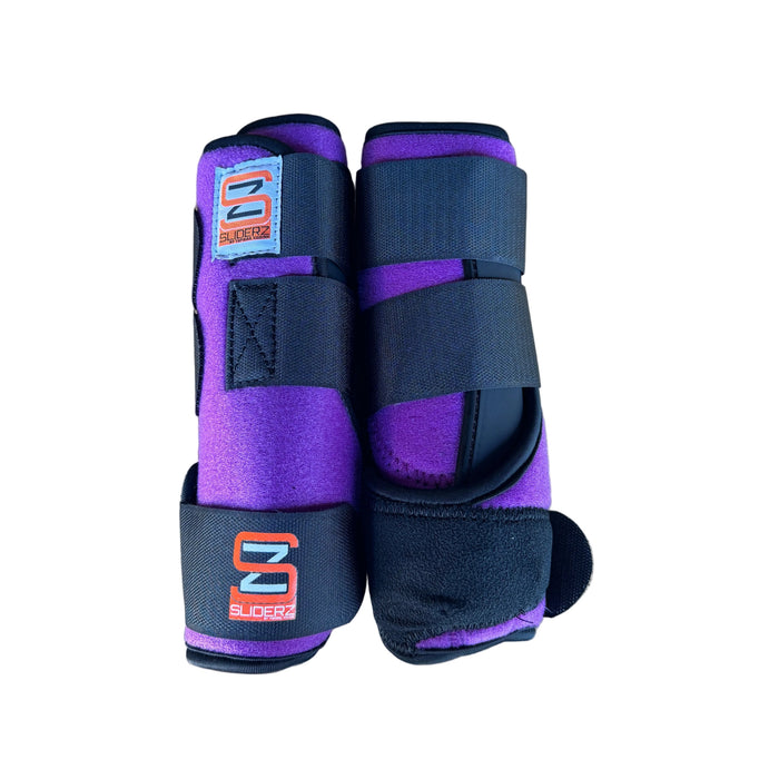 Sliderz Front Performance Protection Boots Purple - Med
