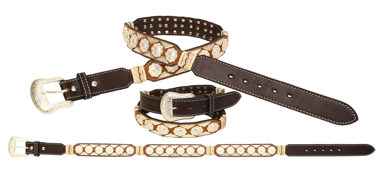 The 'Gambler' Belt by 1773 | Western Leather Belt
