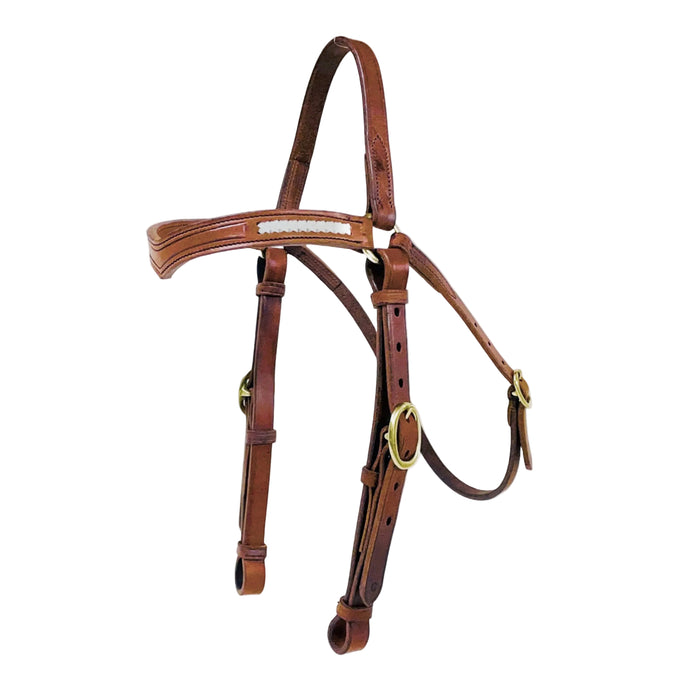 The “NEBO” V Shaped Braided Barcoo Bridle - Kimberley Ringers