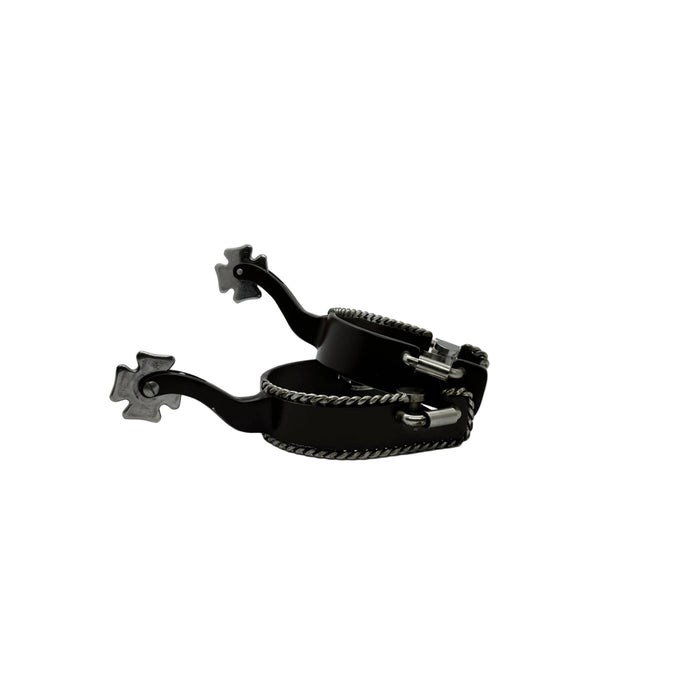 Clermont Drafter Spur With Twisted Rope Border