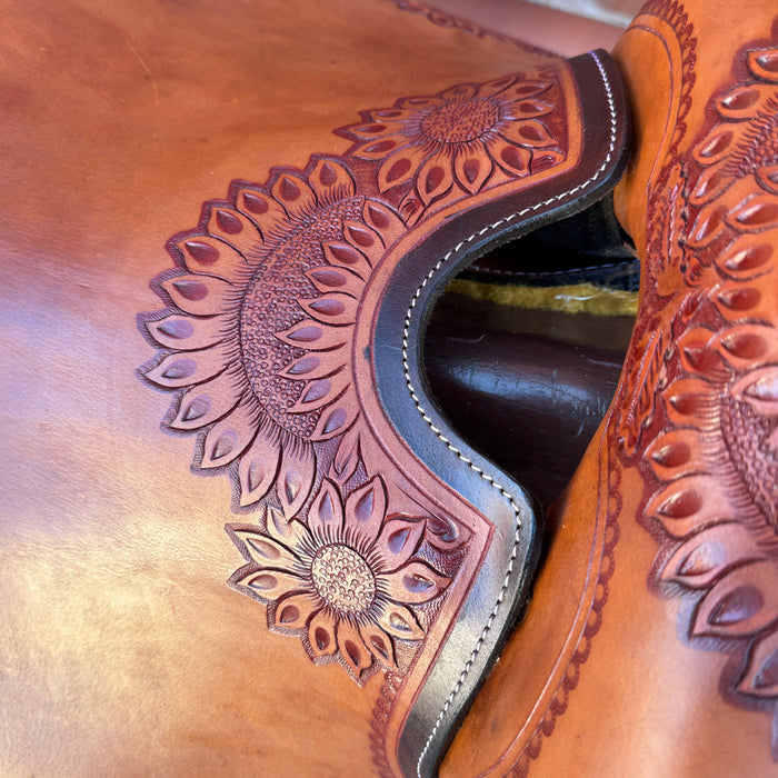 ‘Sunflower’ Ranch Roper Saddle | Toprail Equine