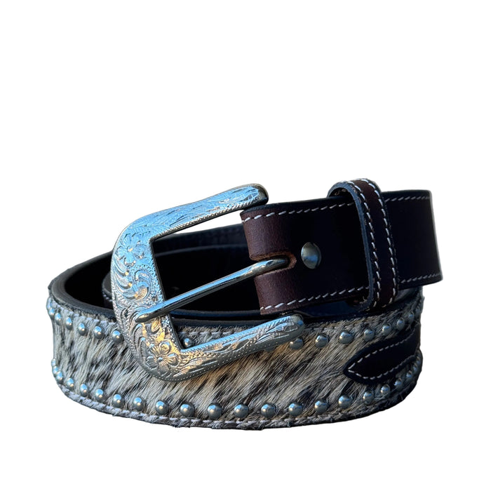 "GUNSMOKE" Hair on Hide Belt - 1773