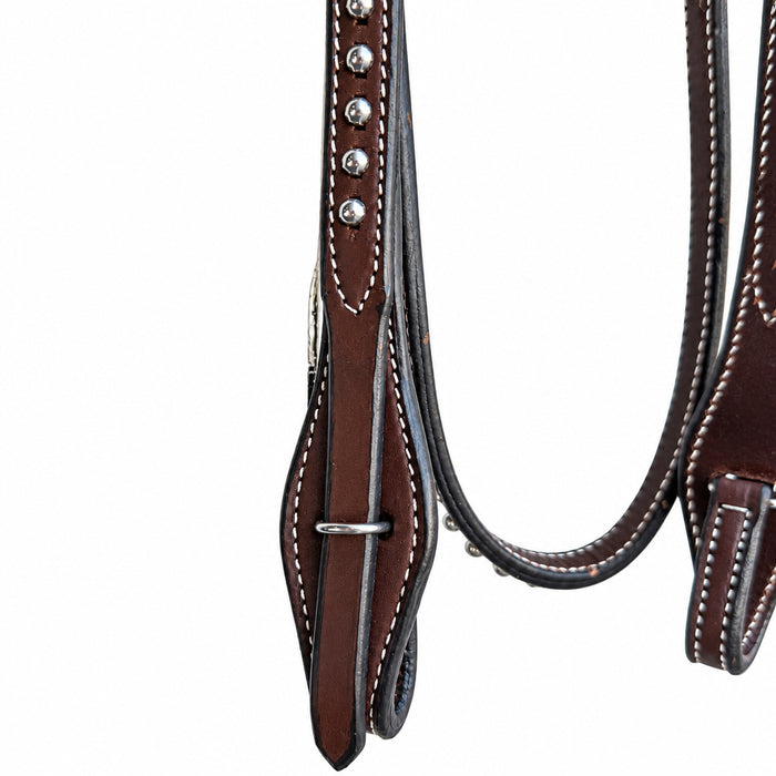 "BOISE" One Ear Bridle - Smooth Like Cactus