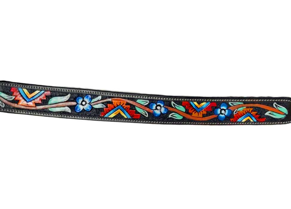"AZTEC VINE" Pattern Breast Collar