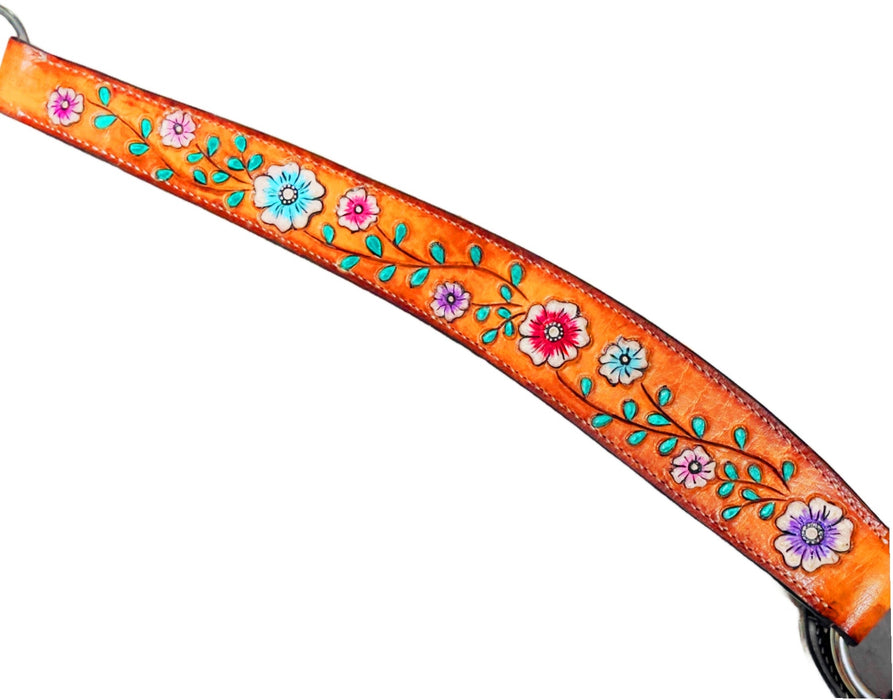 "FLORAL VINE" Shaped Breastplate - Smooth Like Cactus