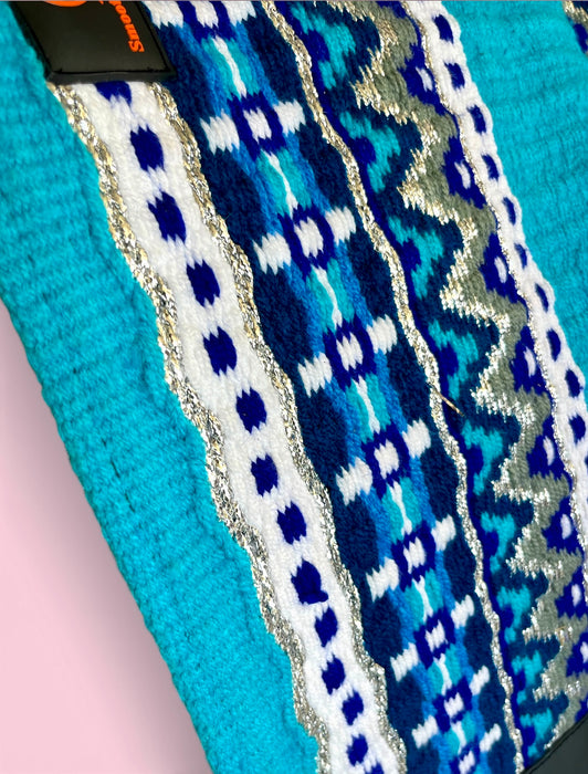 SUPERIOR Show Blanket - Aqua Sparkle