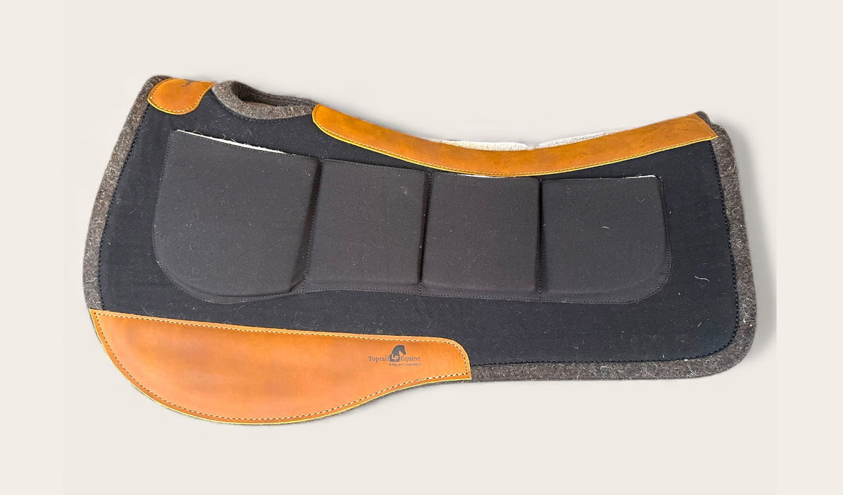 Contoured Multi Pocket Shim Pad - Toprail Equine