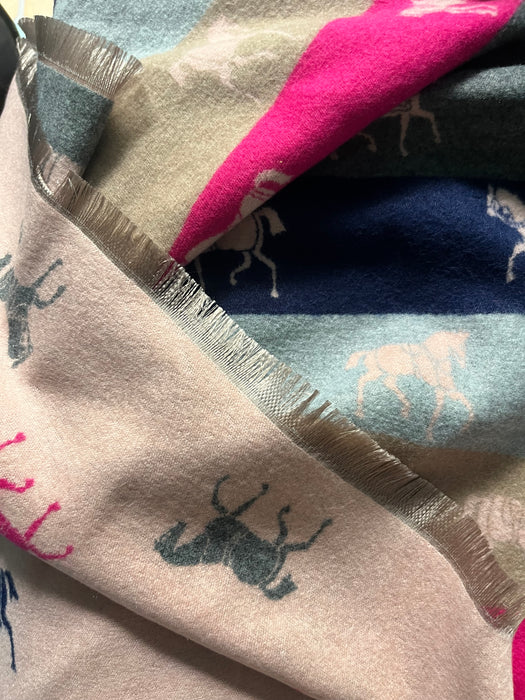 "SUNDAY" Cashmere Feel Shawl/Wrap - Berry - 1773