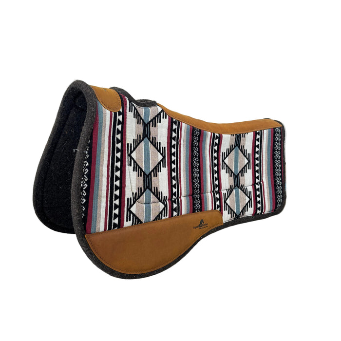 Aztec Contoured Western Saddle Pad 12mm | Toprail Equine
