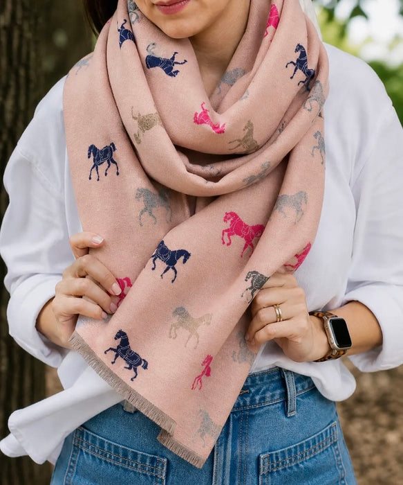 "SUNDAY" Cashmere Feel Shawl/Wrap - Berry - 1773