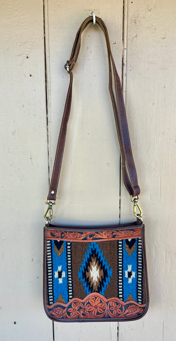 "LAYLA" Blanket Crossbody Bag - Smooth Like Cactus