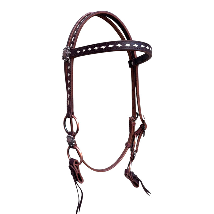 ANTIQUE RING HEADSTALL - Smooth Like Cactus