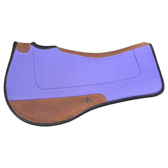 Contoured Pad - Lavender - Toprail Equine. **NEW COLOUR ALERT**
