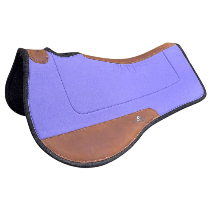 Contoured Pad - Lavender - Toprail Equine. **NEW COLOUR ALERT**