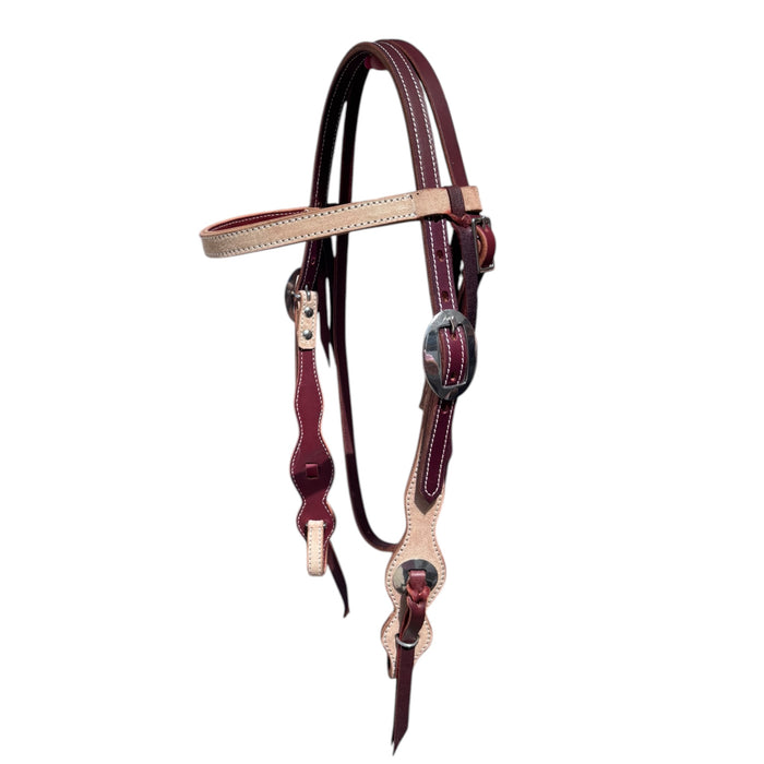 "THE RIFLEMAN" Headstall with Concho Quick Change