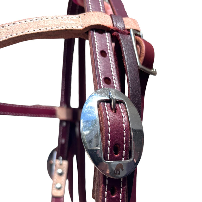 "THE RIFLEMAN" Headstall with Concho Quick Change