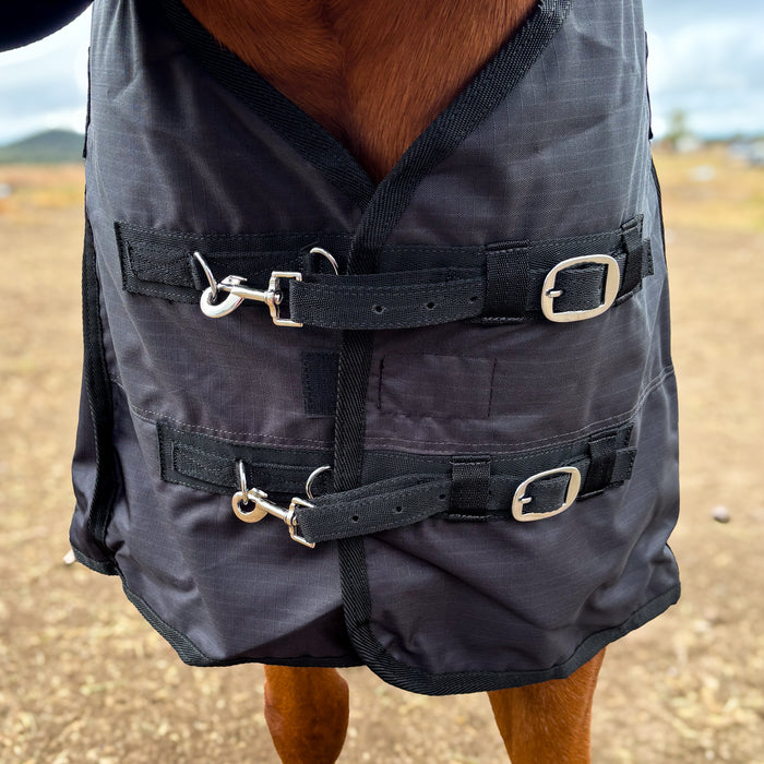 1200D Rain Sheet Combo - Black