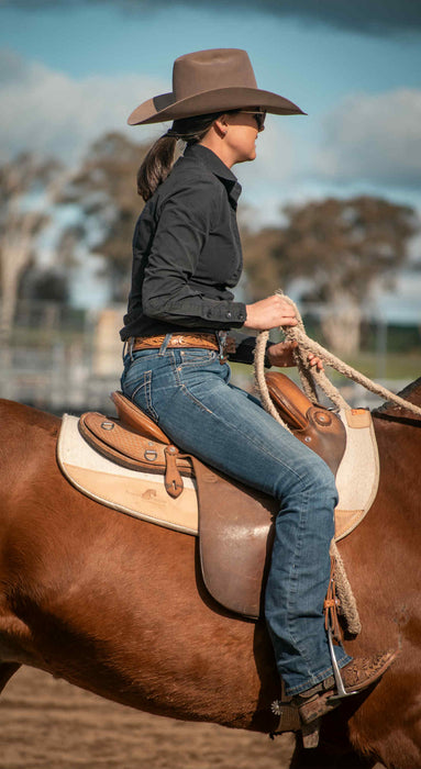 "ELITE PERFORMANCE" Oval Wool Pad - Toprail Equine