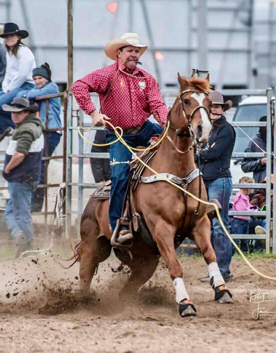 Gunsmoke Hair on Hide Breastcollar