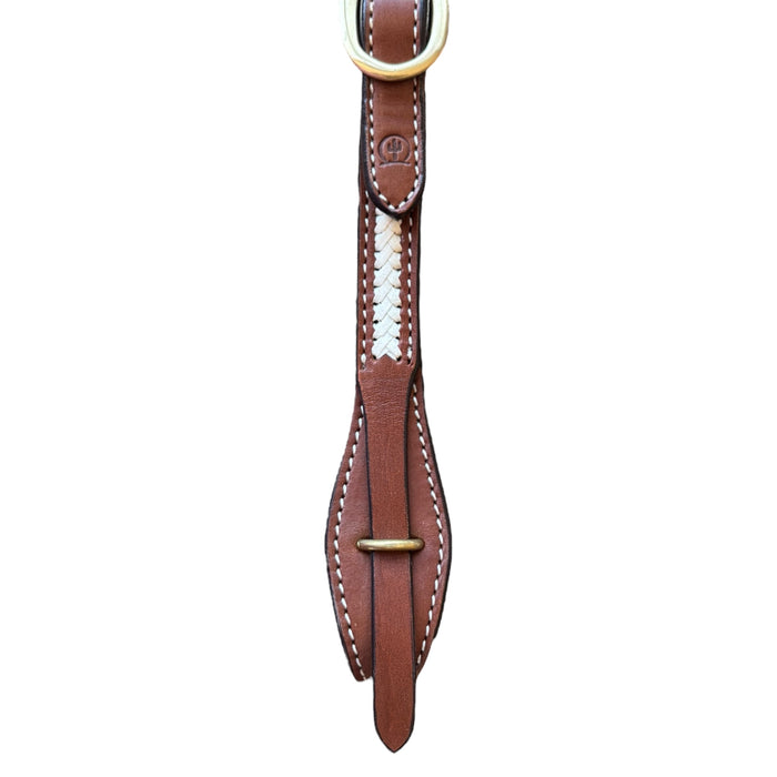 Bridle with Rawhide Browband