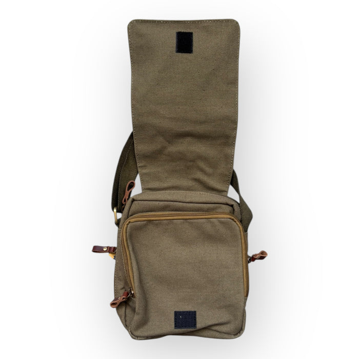 WAXED CANVAS TROOP BAG - 1773