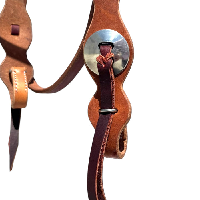 "THE RIFLEMAN" Headstall with Concho Quick Change