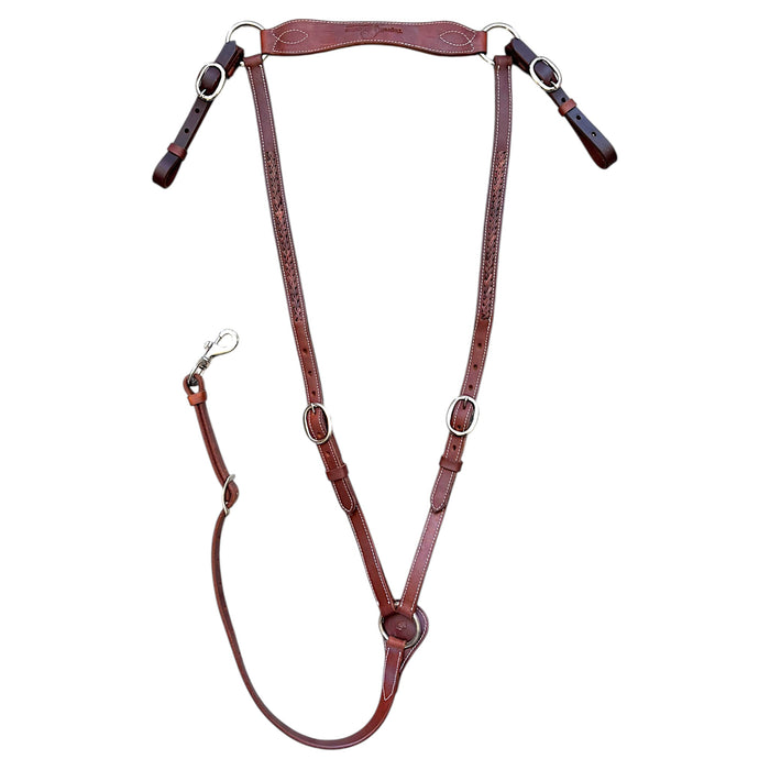 "ASHLEIGH" Work and Show Breastplate