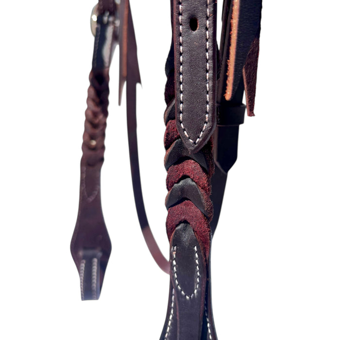 Wyoming fishplait Headstall