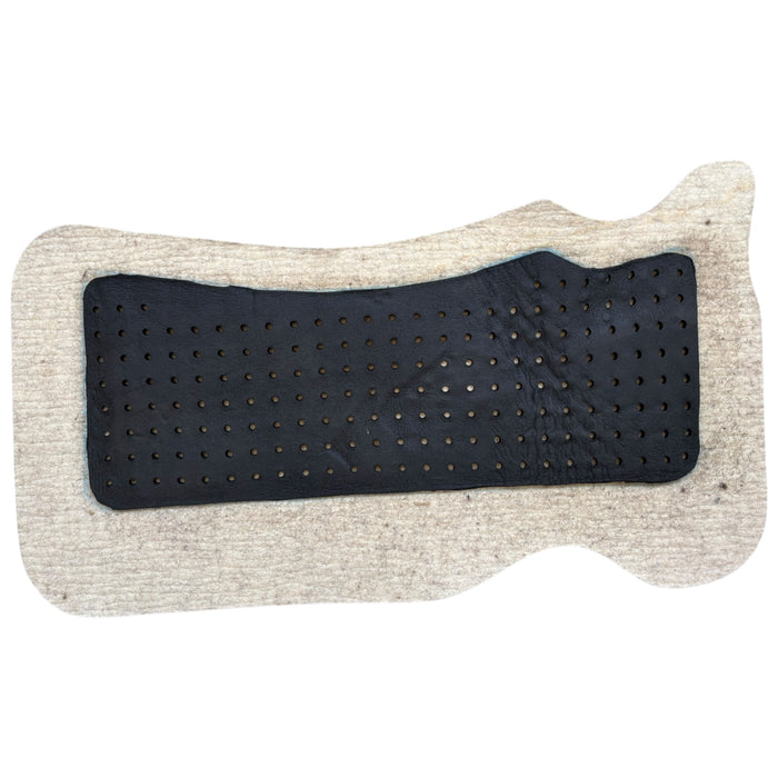 "DILLINGER" *** WORLD FIRST*** Contoured Hair on Hide Show Pad with Memory Foam - Smooth Like Cactus