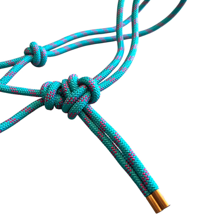 Multi-colour rope halter