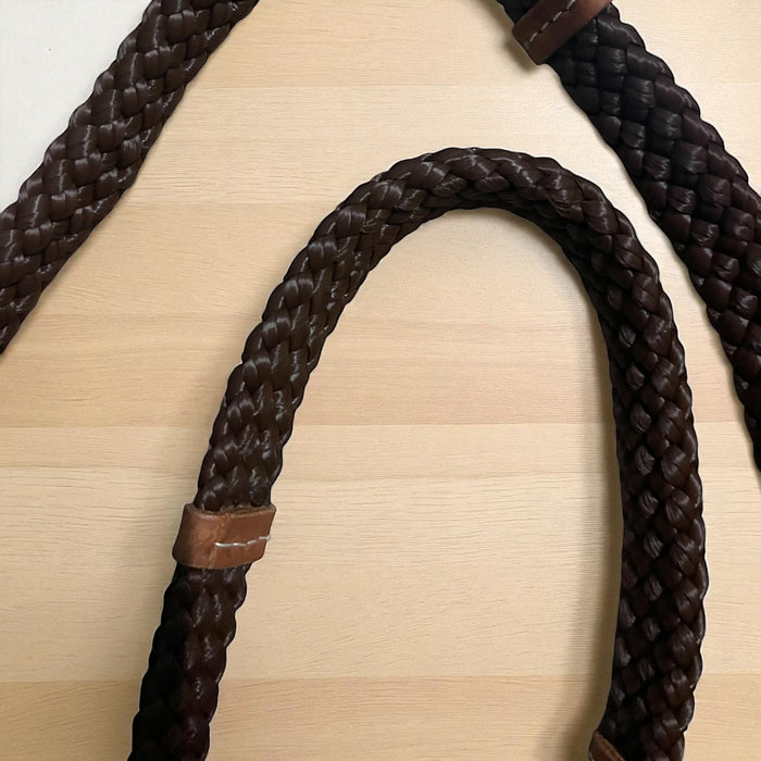 FLAT POLY ROPER REIN 9' - Toprail Equine