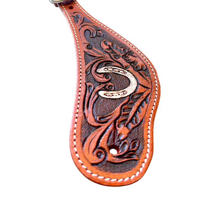 Horseshoe Spur Straps - Smooth Like Cactus