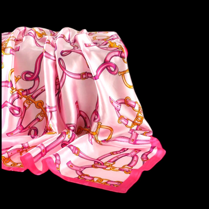 "THE HUNT" Pink Wild Rag - 1773