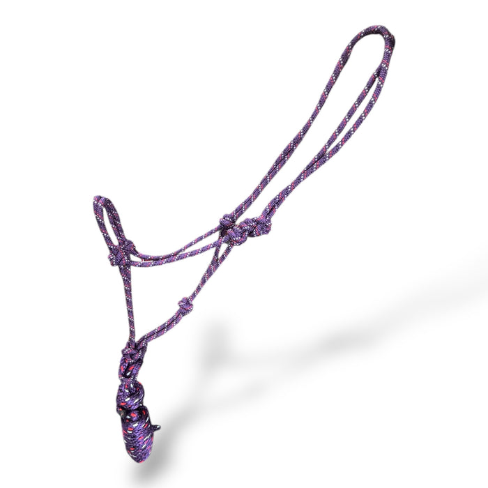 Multi-colour rope halter