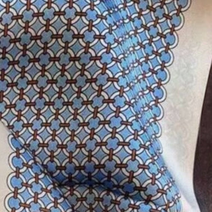 DURBIN - Vintage Print Neck Scarf - 1773