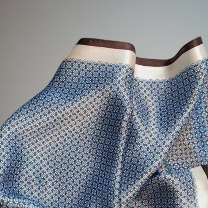 DURBIN - Vintage Print Neck Scarf - 1773